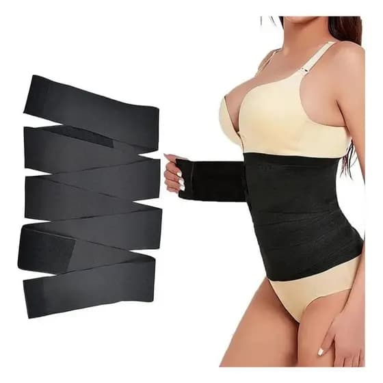 cinta Redutora Modeladora Ajustável pos parto Afina Cintura premium