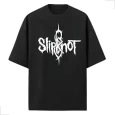 Camiseta Masculina Oversized Slipknot 100% Algodão Frete Gratis