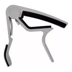 Bracadeira Capo Smart Violão Guitarra Jx32 Gatilho Prata