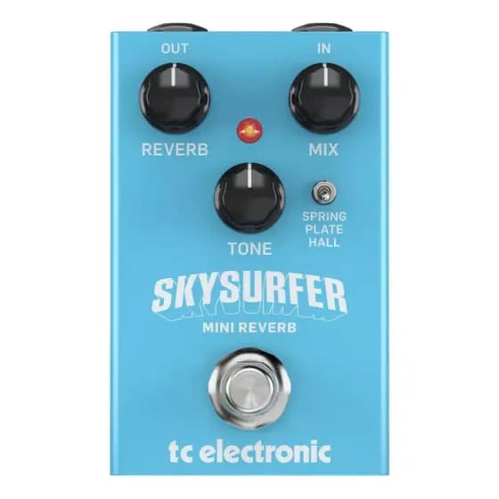 Pedal Tc Electronic Skysurfer Mini Reverb Spring Plate Hall