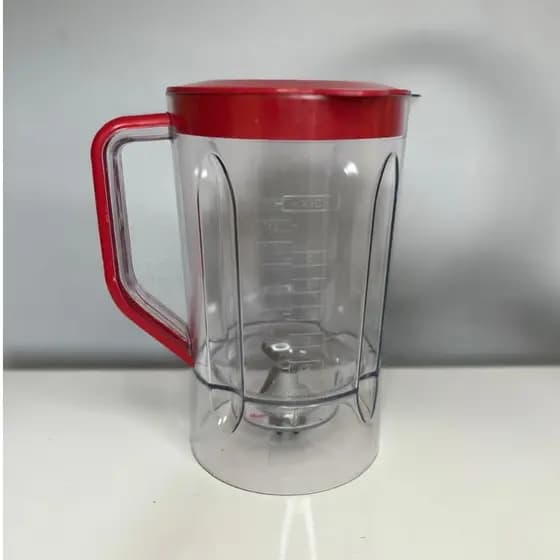 Copo Para Liquidificador Compatível Mondial L-850 L-900w Turbo Vermelho