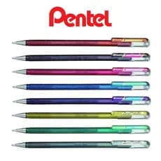 Caneta Pentel Hybrid Dual Metallic 1.0mm Unitário Diversas Cores