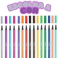 Caneta Stabilo Pen N° 68 1mm - Cores Variadas
