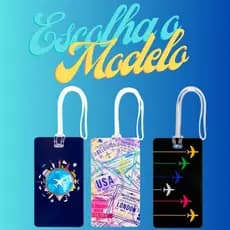 Identificador De Bagagem Colorido - SESTINI - Modelos Variados