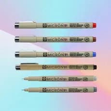 Marcador Técnico Nankin Pigma Micron 01 - Sakura