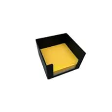 Suporte para Bloco de Notas 76x76mm com Régua de Marcação – Ideal para Escritório