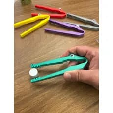 Kit de Pinças Pedagógicas Jacaré – Coordenação Motora Fina, Escrita infantil, Atividade Sensorial