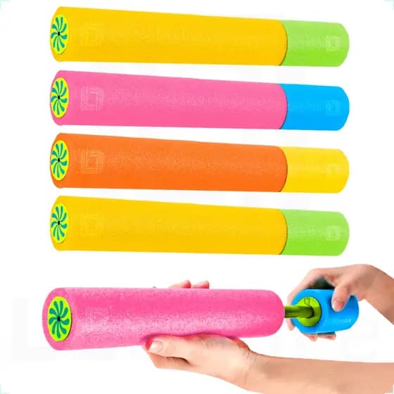 Brinquedo Lança Água Infantil Colorido Para Brincar na Piscina E Praia Não Afunda Alto Alcance