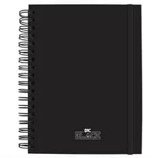Caderno Univ. Smart All Black 10 Divisórias 80 Folhas Dac