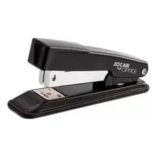 Grampeador Papel Profissional Escritorio Preto 25 Folhas Com e Sem Grampos Jogar Office