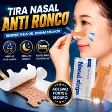 Kit 10/20/30/60 Dilatador Nasal Anti Ronco Tira Nasal Adesivo Nasal Strips Unidades