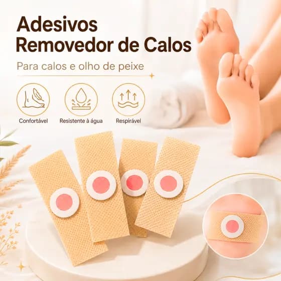 48 Unidades Adesivos Removedor De Calos E Olho De Peixe Tratamento Calosidades Cuidados Com Os Pés