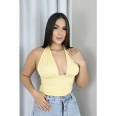 Cropped Frente Única Multiformas de usar – Moda Feminina 2025  (LUARA)