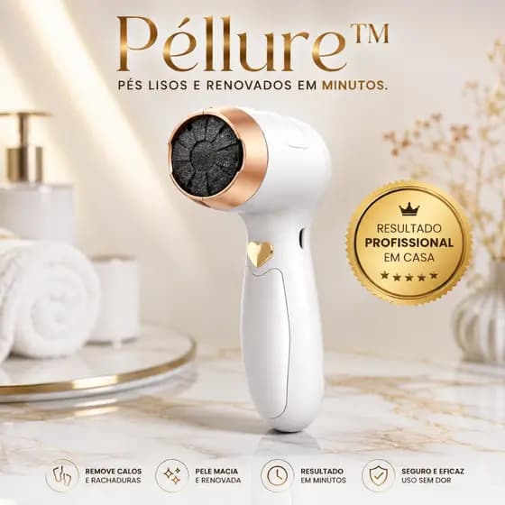 Esfoliador Eletrico Portatil Pederal Remocao Calosidades Cremes Renovador Pele