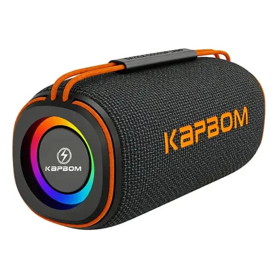Caixa De Som Bluetooth 60w Portátil Potente Resistente a Água Kapbom KA-8196