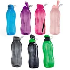 Garrafa Tupperware 1,5L Eco Tupper com Alça e Tampa Flip Top