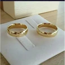 Par de alianças Casamento e Noivado 18k Enviar medida no chat