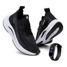 Tênis Feminino Ultrabone Running Leve Pra Academia + Relogio
