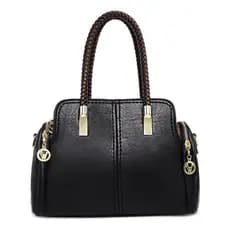 Bolsa Feminina Média Baú De Mão Transversal De Ombro Social Luxo Elegante Festa