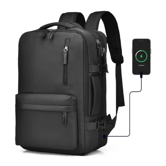 Mochila Executiva Grande Para Viagem Impermeável Reforçada