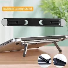Suporte Para Notebook Portátil De Resfriamento Dobrável/Antideslizante Auto-Adesivo Invisível Notebooks Universais
