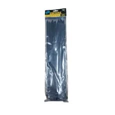 Kit Abraçadeiras Nylon Preto 40cm Largura 76mm 50 Peças Fixação Organizador Fios