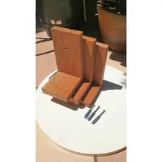 Prateleira Em L De Madeira Pinus Decorativa Para Parede | Organização E Decoração | Kits 1 a 6