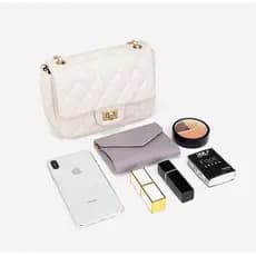 Bolsa Feminina PEQUENA Corrente Mini Bag Transversal Baladinha Lançamento