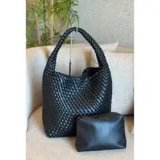 Bolsa Feminina Grande Tote Ombro 2026 Moda Retrô Grande Capacidade Texturizada Conjunto 26002