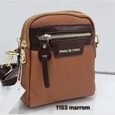 pavão de ouro1153 bolsa feminina transversal lançamento novidade modelo inspiração medidas 15/19/6