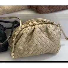 Bolsa Nuvem Trançada Artesanal 2025 Bolsa deOmbro Feminina Fashion