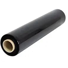 Bobina Filme Stretch Preto 50cm – Super Resistente Esticável (1kg ou 3kg) Proteção e Discrição