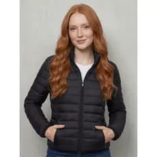 Jaqueta Feminina Inverno Bobojaco Puffer Capuz Removível Impermeável Quente Casaco Frio Corta Vento