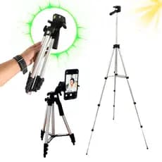 Tripé Para Celular Cameras Universal Profissional Nivel Laser Suporte Celulares Estabilizador 1,02m