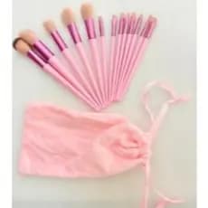 Kit Pincéis 13 peças Conjunto de Saco de Pano viagem portátil novo estilo pincel de maquiagem sombra pincel Blush