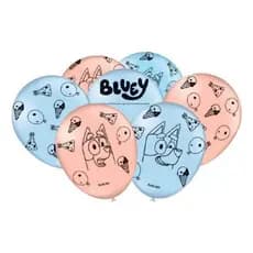 Bexiga Balões Nº 09 Bluey Festcolor 25 Unid