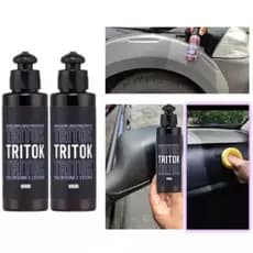 2 - Revitalizador de Plasticos TRTOK - Restaurax tudo BATOMBLACK