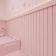 Kit Até 40 Ripas Decorativas Shiplap em MDF Cru 3mm – Revestimento de Parede Estilo Moderno