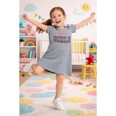 Vestido Infantil Juvenil Menina Manga Curta a 4 ao 14 Promoção Verão.