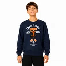 Blusa De Moletom Juvenil Flanelada Básica Inverno 10 Ao 16
