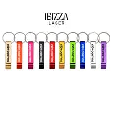 Kit 20 Chaveiros Abridor de Alumínio – Personalizado e Perfeito Para Brindes Presentes Logo Empresas