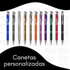 Kit 150 Caneta Metal Personalizada com Seu Nome/Logo Empresa a Laser