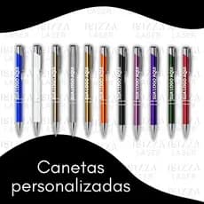 Kit 1 Caneta Metal Personalizada com Seu Nome/Logo a Laser