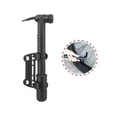 Mini Bomba Encher Pneu de Bicicleta Bola Portatil Suporte de Quadro