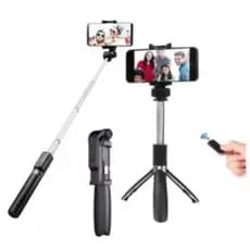 Tripe Pau de Selfie Celular Bluetooth suporte articulado