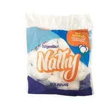 Algodão Bolinha Nathy 50g 100% Algodão Macio e Super absorvente
