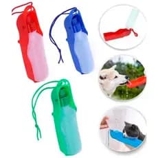 Bebedouro Dobravel Portatil Caes Gatos Viagem Passeio 250ml