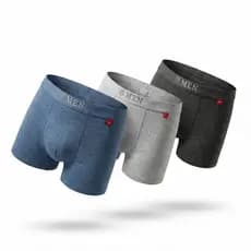 Kit Cueca Boxer Masculina Algodão e Poliamida Sunga Conforto Premium Original