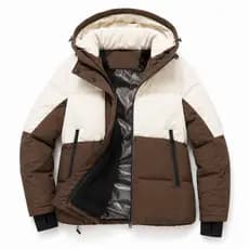 Jaqueta Feminina Puffer Impermeável Peluciada Manta Térmica Quente Inverno Inverno Bobojaco