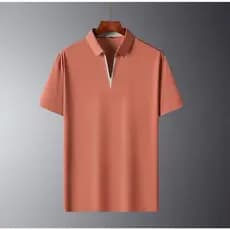 Camisa Polo Gola V Dry Fit Poliamida Elastano Sem Botão Respirável Conforto Térmico